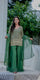 Elegant Green Printed Kurta Sharara Set with Dupatta