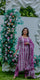Purple Printed Cotton Kurta Pant Set with Dupatta