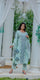 Mint Green Printed Cotton Kurta Pant Set with Dupatta