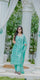Green Bandhej Printed Sleeveless Kurta Pant Set with Dupatta