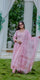 Soft Pink Cotton Printed Kurta Pant Set with Dupatta