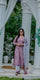 Mauve Cotton Printed Kurta Pant Set with Dupatta