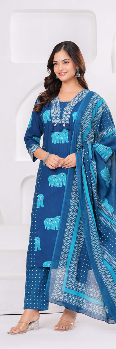 Elegant Cotton Kurti Suit for Women