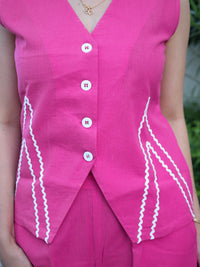 Rose Petal Cotton Co-ord Set