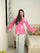 Roselle Bloom Cotton Top – Pink