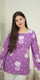 Roselle Bloom Cotton Top – Lavender
