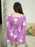 Roselle Bloom Cotton Top – Lavender
