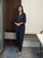 Midnight Navy Poplin Co-ord Set
