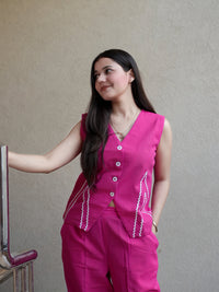 Rose Petal Cotton Co-ord Set