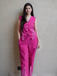 Rose Petal Cotton Co-ord Set