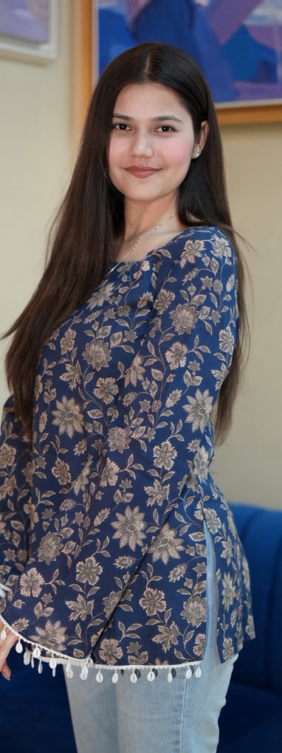 Handblock Breeze Cotton Kurti