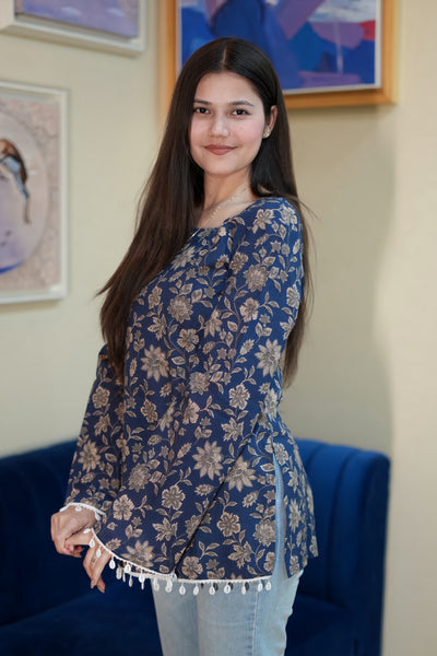 Handblock Breeze Cotton Kurti