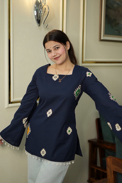 Royal Thread Cotton Kurti