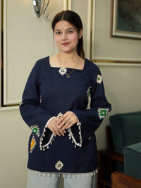 Royal Thread Cotton Kurti