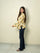 Boho Leaf Cotton Kurti