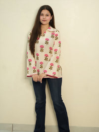 Classic Pattern Cotton Kurti