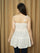 Snow Bloom Cotton Dress