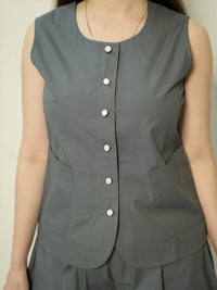 Summer Muse Cotton Poplin Dress