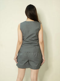 Summer Muse Cotton Poplin Dress