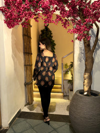 Petal Bloom Cotton Kurti