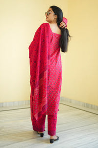 Rani Buti Straight Kurta 3-Piece Set