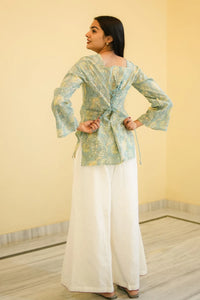 Sage Garden Premium Cotton Full Sleeve Short Top