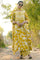 Haldi Foliage Anarkali Kurta 3-Piece Set