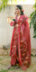 Rustic Maroon Anarkali Kurta 3-Piece Set