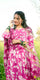 Rose Foliage Anarkali Kurta 3-Piece Set