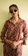 Rust Foliage Straight Kurta 2-Piece Set
