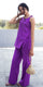 Ultraviolet Sleeveless Flare 2-Piece Set