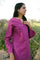 Plum Petal Premium Cotton Full Sleeve Short Top