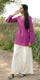 Plum Petal Premium Cotton Full Sleeve Short Top
