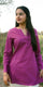 Plum Petal Premium Cotton Full Sleeve Short Top