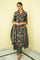 Forest Bloom Anarkali 3-Piece Kurta Set